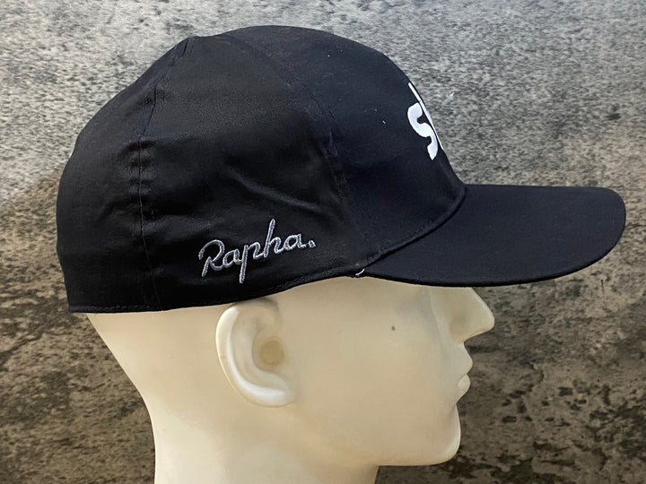 JY835 ラファ Rapha BASEBALL CAP キャップ 黒 ワンサイズ TEAM Sky