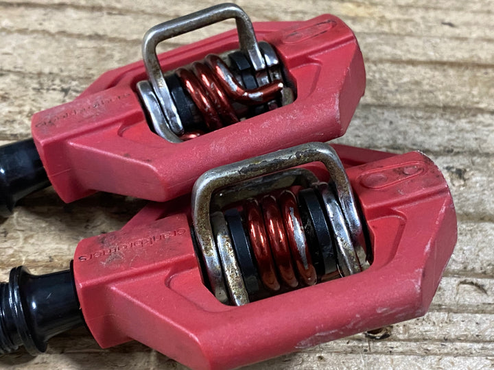 JN531 クランクブラザーズ crankbrothers キャンディ CANDY1 ビンディングペダル 赤 樹脂