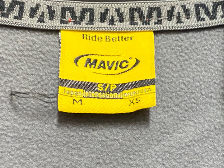 JH507 マヴィック MAVIC 長袖 サイクルジャケット 赤 M 裏起毛