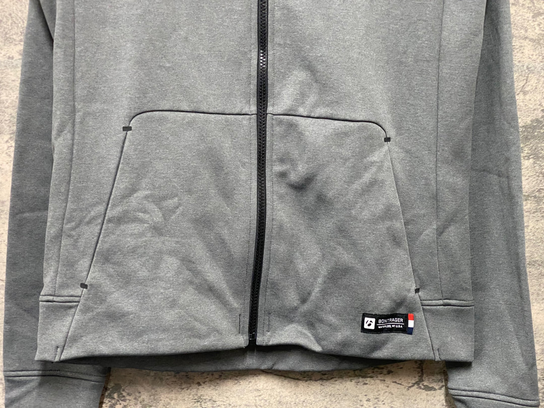 KD560 ボントレガー BONTRAGER Evoke Mountain Hoodie パーカー グレー S 裏起毛