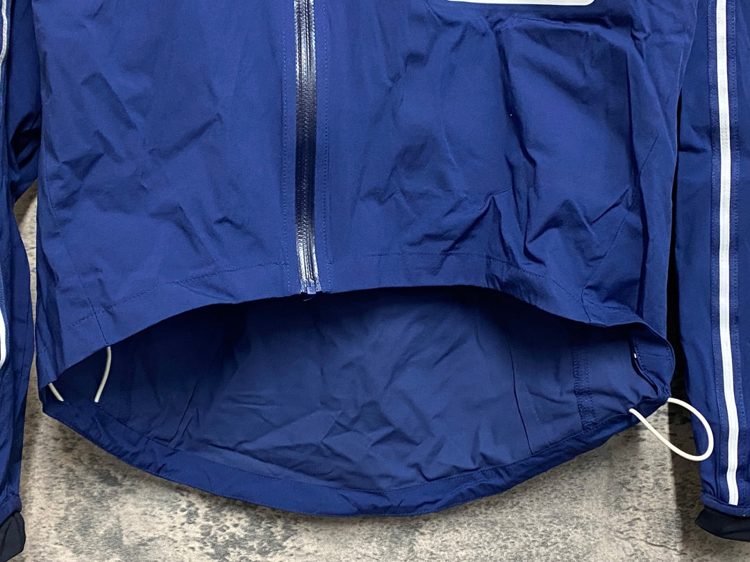 JO324 ラファ Rapha CLASSIC WIND JACKET 長袖 ウインドブレイカー 濃紺 サイズ不明 ※チャック破損