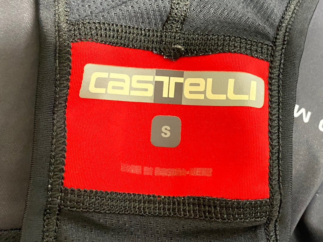 JY239 カステリ CASTELLI ビブタイツ 黒 S 裏起毛　※余臭強め