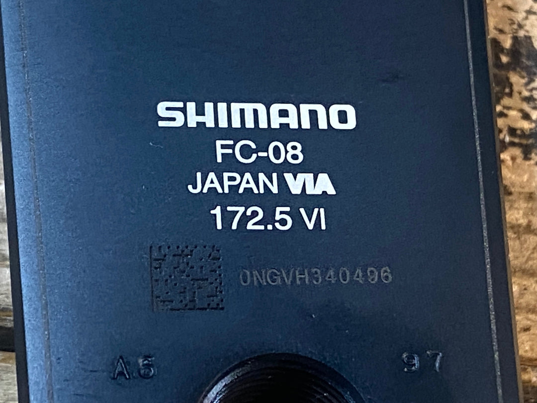 JP083 シマノ SHIMANO FC-08 クランクセット 50/34T 172.5mm 2x11s