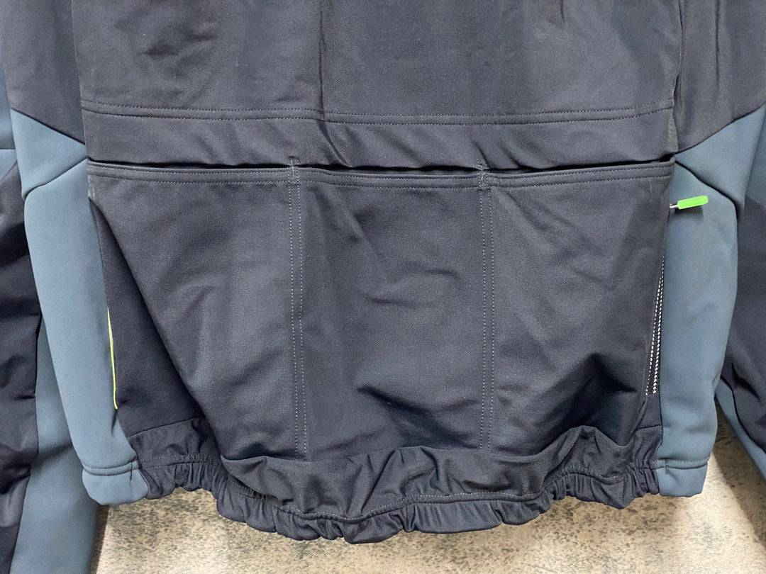 KG906 Q36.5 Termica Jacket Anthracite 長袖 サイクルジャケット グレー 黒 L 裏起毛