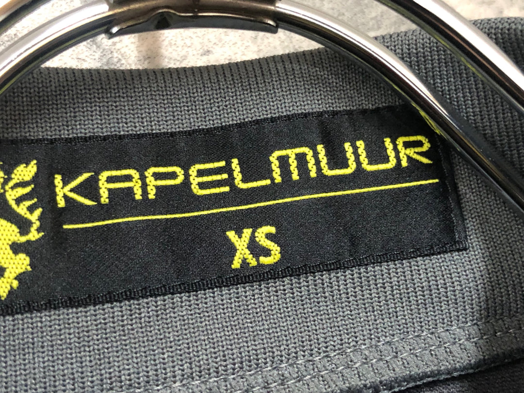 JK056 カペルミュール KAPELMUUR 半袖 サイクルジャージ グレー XS レディース