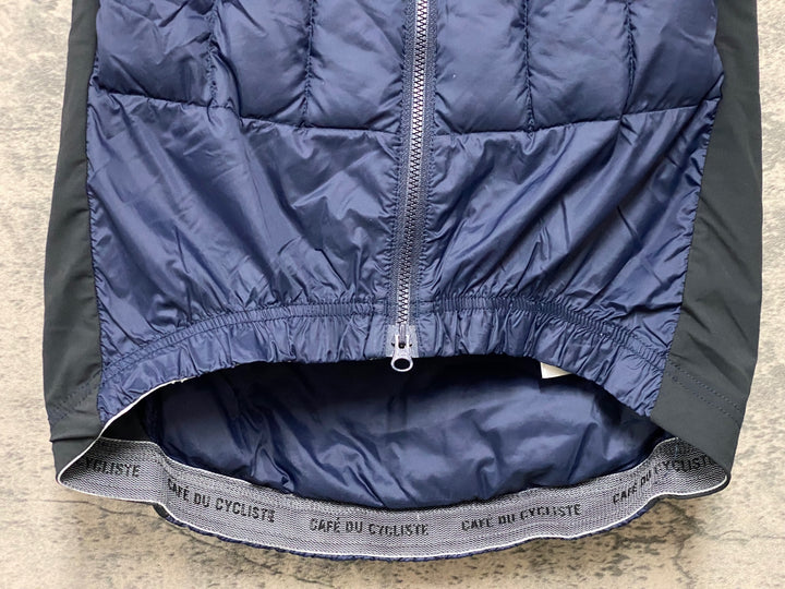 KA837 カフェドシクリステ Cafe du Cycliste ジレ サイクルベスト ネイビー XXS