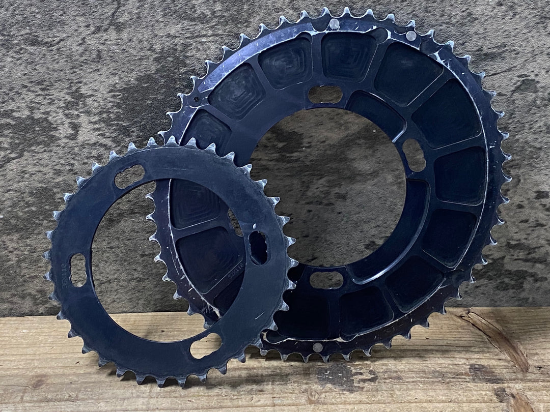 KL560 ローター ROTOR QRINGS チェーンリング 52/36T BCD110 4アーム