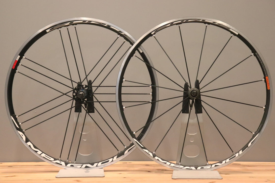 カンパニョーロ CAMPAGNOLO ユーラス EURUS アルミ クリンチャー ホイールセット シマノ11S/12S ナローリム 15C 【仙台店】