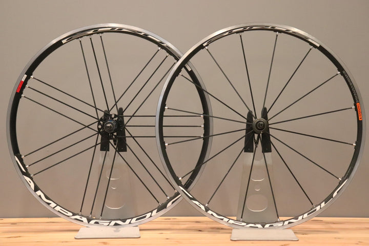 カンパニョーロ CAMPAGNOLO ユーラス EURUS アルミ クリンチャー ホイールセット シマノ11S/12S ナローリム 15C 【仙台店】