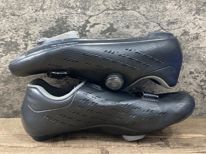 KQ865 シマノ SHIMANO RP5 SH-RP501-SL ビンディングシューズ 黒 EU43
