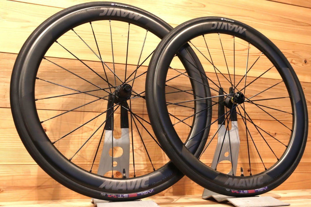 マヴィック MAVIC コスミック COSMIC SLR45 DISC 23mm カーボン チューブレス ホイールセット シマノ12/11S 【千葉店】