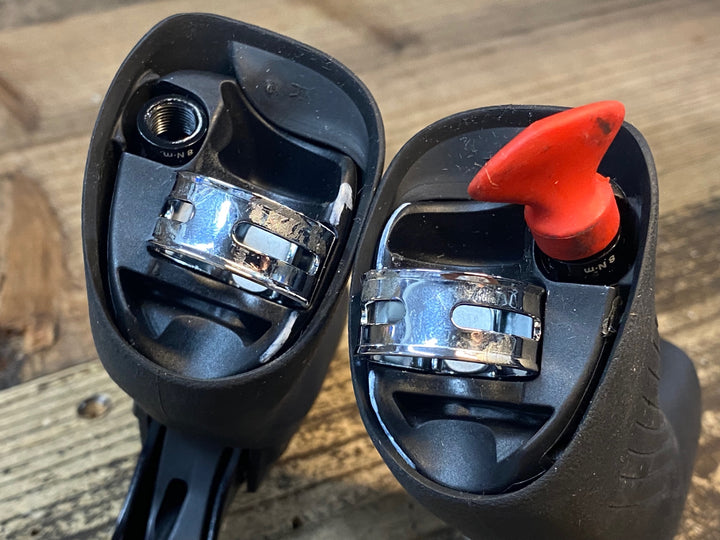 JJ209 スラム SRAM RIVAL eTap AXS D1 ブレーキ レバー セット2x12S 補修跡