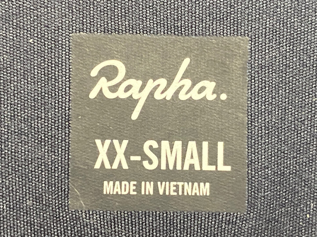 JP862 ラファ Rapha WOMEN'S PRO TEAM TRAINING JERSEY 半袖 サイクルジャージ 黒 ネイビー XXS レディース