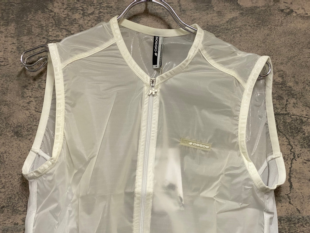 JQ172 アソス assos climaJet Vest サイクルベスト ジレ 白 M