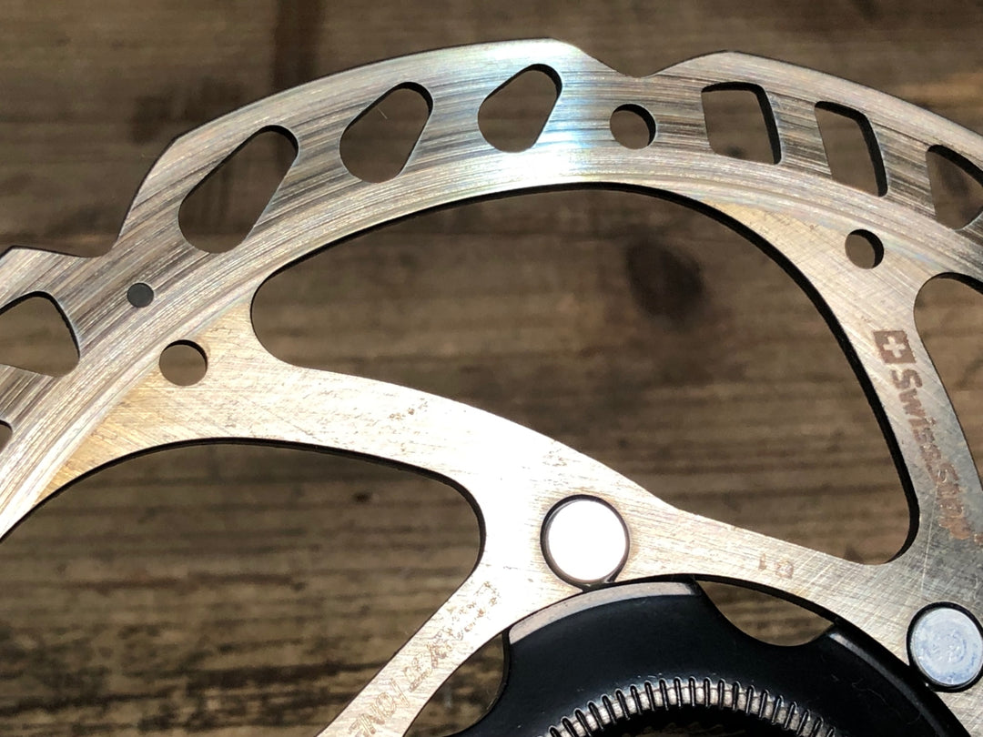 JH217 スイスストップ SWISS STOP カタリスト CATALYST ONE セット Φ160 実測1.85mm ディスクブレーキローター センターロック