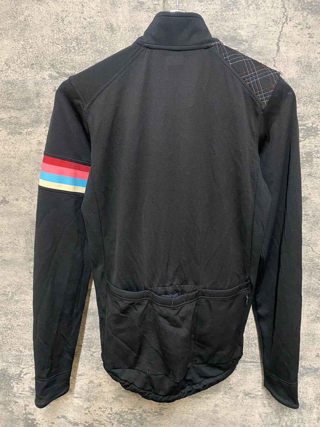 JZ502 ラファ RAPHA CROSS JERSEY 長袖 サイクルジャージ S 黒