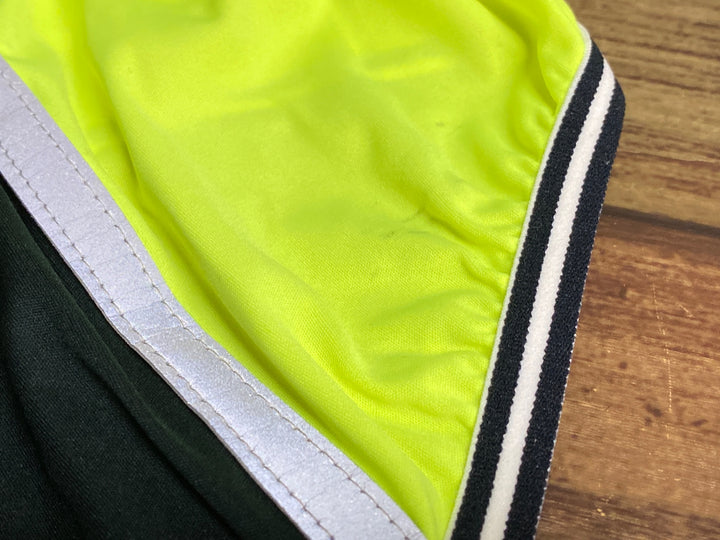 JI488 パールイズミ PEARL iZUMi 長袖 ウインドブレイカー 黒 黄 M