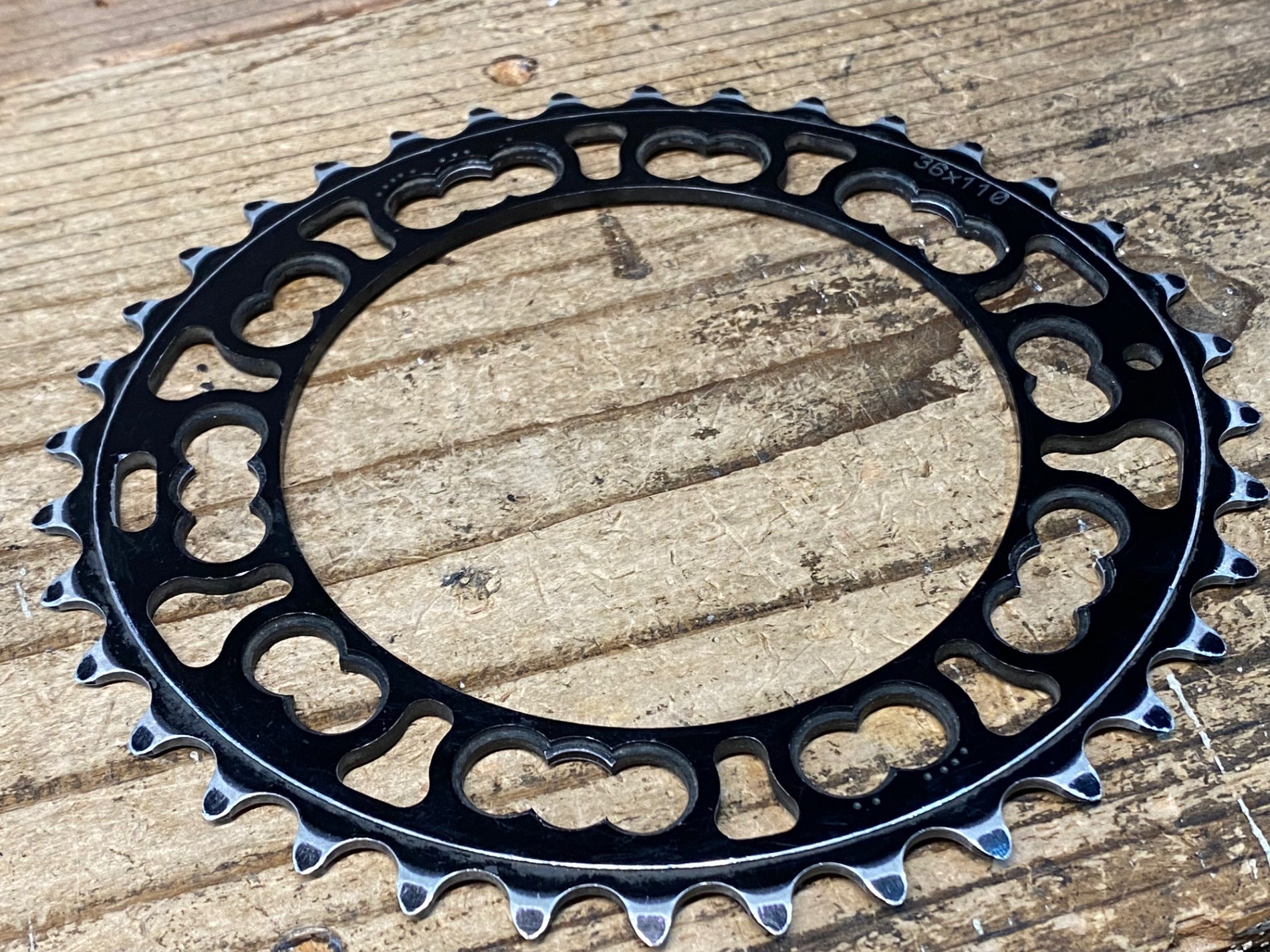 JI960 ローター ROTOR Q-RINGS 楕円 チェーンリング セット 52/36T