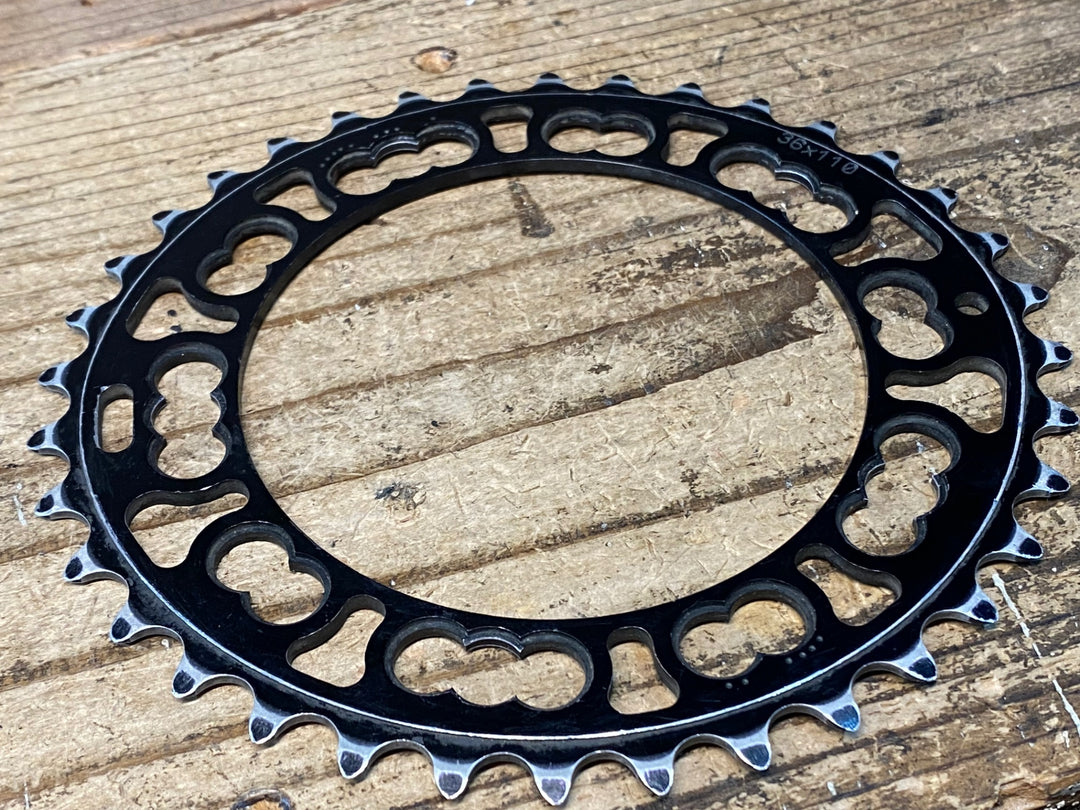 JI960 ローター ROTOR Q-RINGS 楕円 チェーンリング セット 52/36T 110BCD 5H