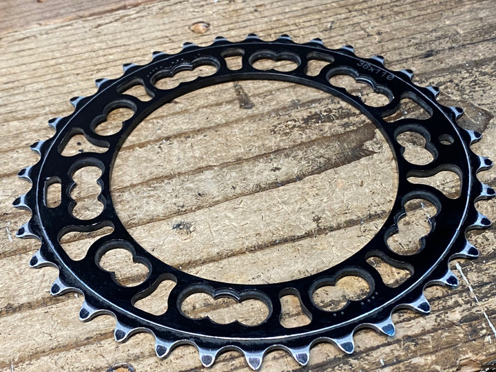 JI960 ローター ROTOR Q-RINGS 楕円 チェーンリング セット 52/36T 110BCD 5H