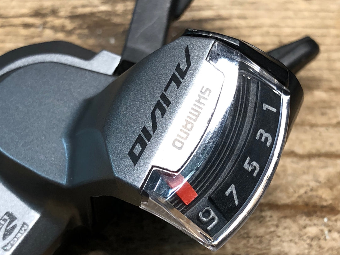 JH797 シマノ SHIMANO ALIVIO SL-M4000 フラットバーシフター 右