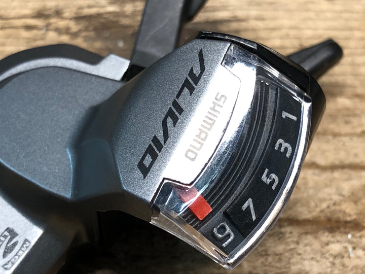 JH797 シマノ SHIMANO ALIVIO SL-M4000 フラットバーシフター 右