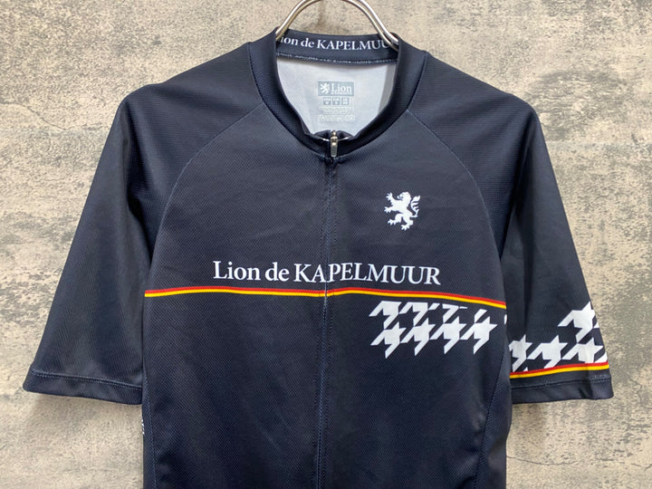 JJ763 カペルミュール kapelmuur 半袖サイクルジャージ M 黒