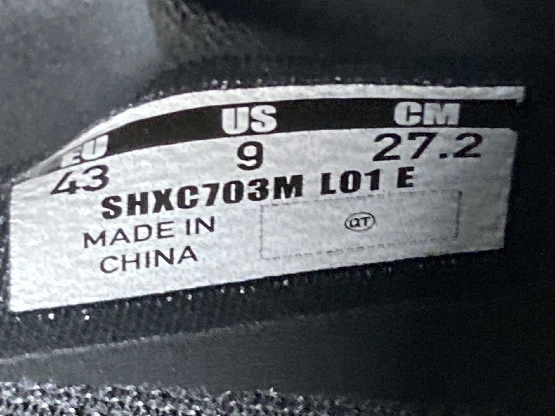 JY959 シマノ SHIMANO XC7 SHXC703M L01 E ビンディングシューズ EU43