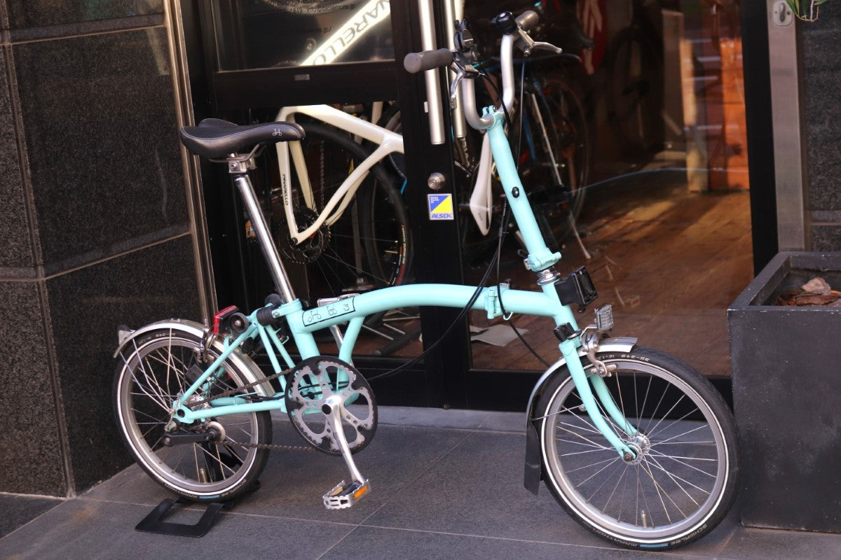 Brompton ブロンプトン M3L ターキッシュグリーン 輪行袋付き ブロンプトン BROMPTON M3L ターキッシュグリーン 内装3S 16