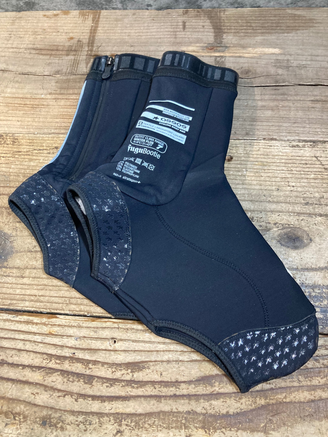 KC479 アソス assos fugu BOOTIE シューズカバー 黒 2 裏起毛