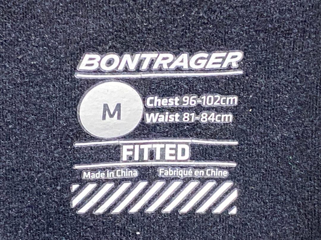 JU200 ボントレガー BONTRAGER ヴェロシス VELOCIS ビブショーツ 裏起毛 M 黒 ロゴひび割れ
