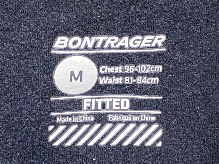 JU200 ボントレガー BONTRAGER ヴェロシス VELOCIS ビブショーツ 裏起毛 M 黒 ロゴひび割れ