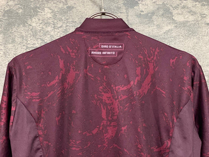 KH880 カステリ CASTELLI Giro d'Italia 半袖 サイクルジャージ バーガンディ― S