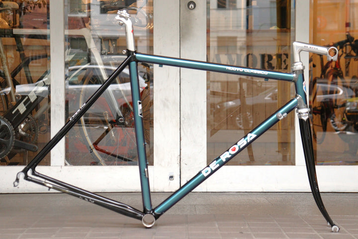 デローザ DE ROSA ヌーボクラシコ ブラックラベル NUOVO CLASSICO BLACK LABEL 2024モデル 52サイズ クロモリ ロードバイク フレームセット  【横浜店】