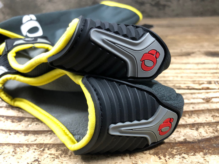 KQ292 パールイズミ PEARL iZUMi シューズカバー M 黄 WINDBREAK 未使用品