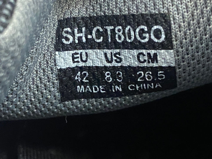 KE018 シマノ SHIMANO SH-CT80GO ビンディングシューズ グレー EU42