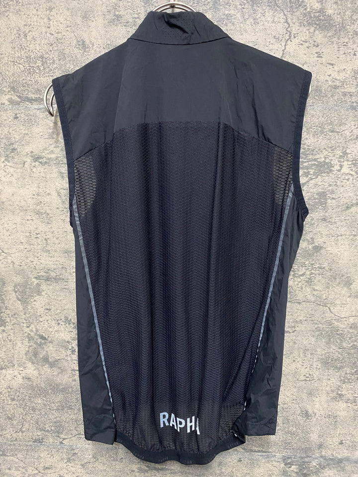 JS841 ラファ Rapha PRO TEAM LIGHTWEIGHT GILET ジレ サイクルベスト 黒 S
