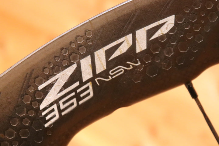 ジップ ZIPP 353 NSW TUBELESS DISC シマノ 11S/12S 25mm フックレス カーボン チューブレス ロードバイク ホイールセット 【広島店】