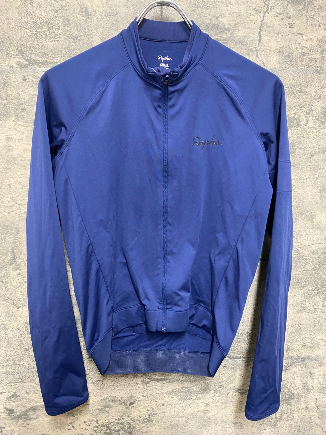 JZ459 ラファ RAPHA CORE LONG SLEEVE JERSEY 長袖 サイクルジャージ 青 S