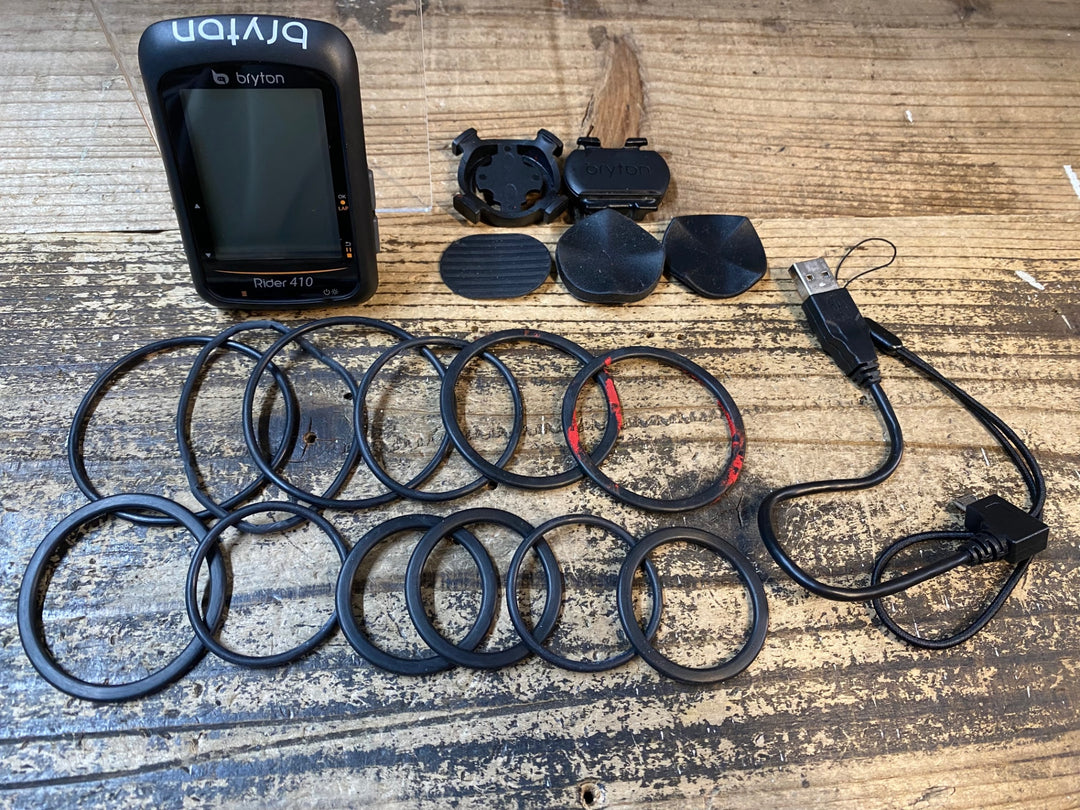 IL894 ブライトン bryton Rider 410 サイクルコンピューター ケイデンスセンサー 起動確認済