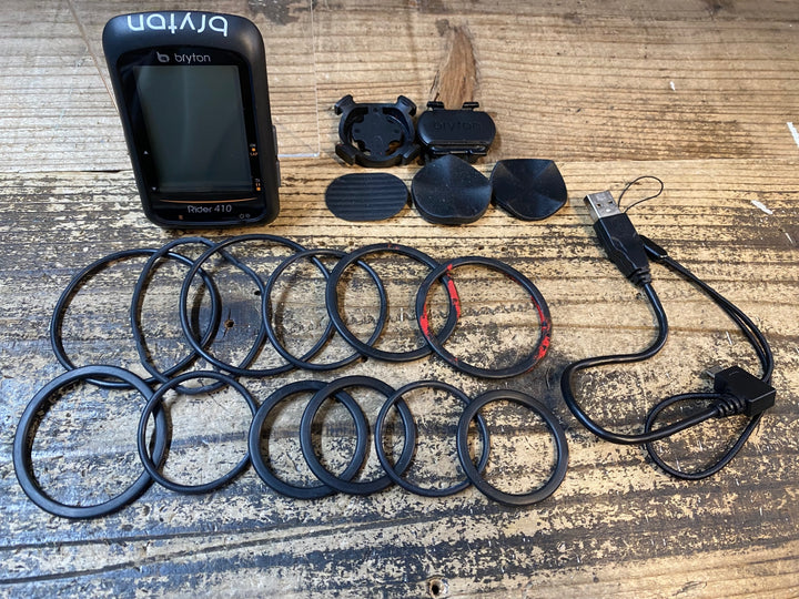 IL894 ブライトン bryton Rider 410 サイクルコンピューター ケイデンスセンサー 起動確認済