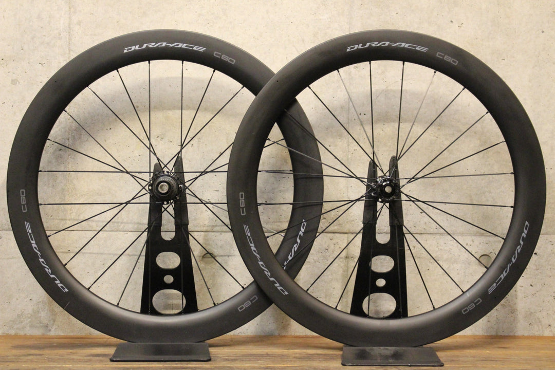シマノ SHIMANO デュラエース DURA-ACE WH-R9270-C60-HR-TL カーボン チューブレスレディ ホイールセット 12S 【福岡店】
