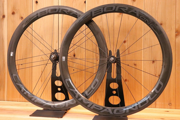 カンパニョーロ CAMPAGNOLO ボーラ BORA ONE 50 TU カーボン チューブラー ホイールセット シマノ 11S/12S ナローリム 【芦屋店】