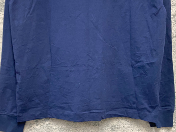 KA618 ラファ Rapha MEN'S LONG SLEEVE COTTON T-SHIRT 長袖 Tシャツ 濃紺 M