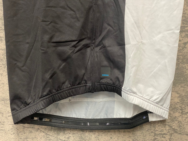 JY882 シマノ SHIMANO 半袖 サイクルジャージ 白 黒 M