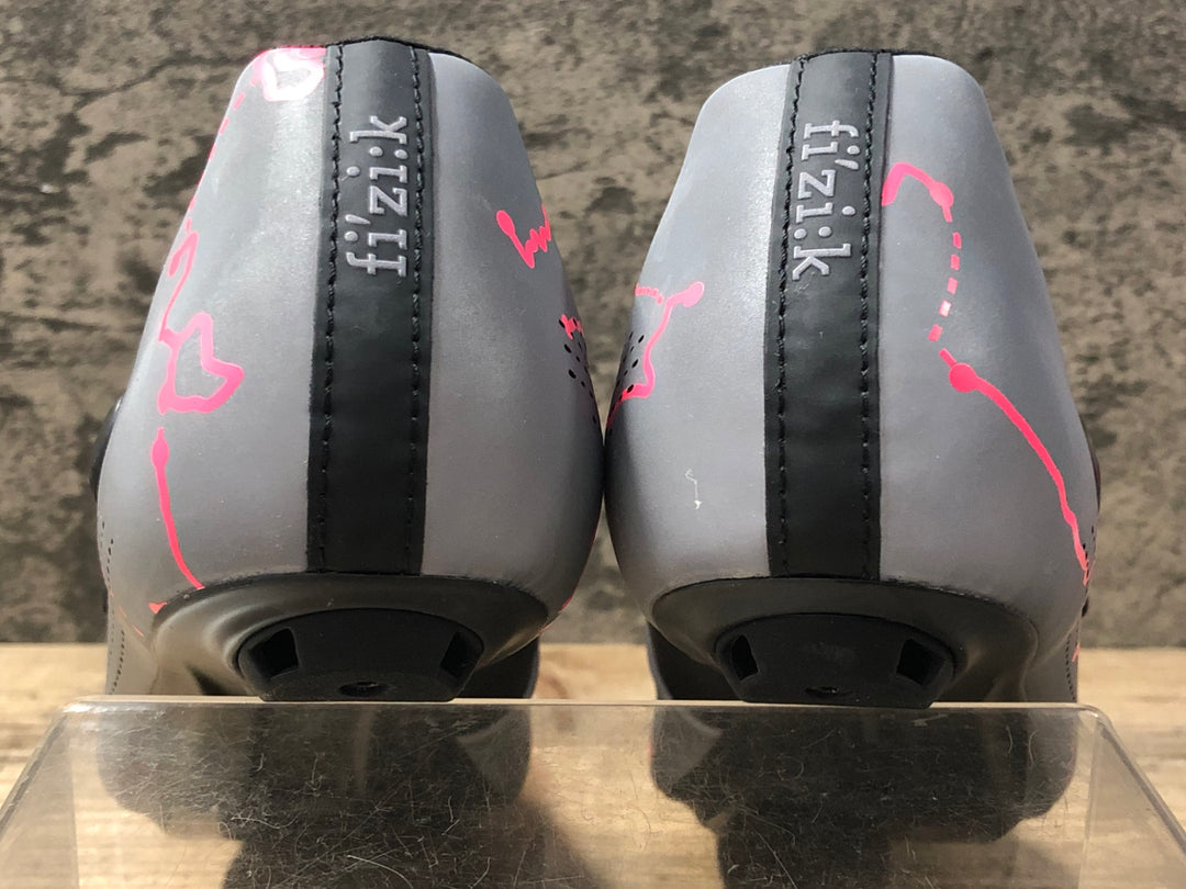 KC531 フィジーク fizik INFINITO R1 SPECIAL EDITION 19 19 ビンディングシューズ 3穴 リフレクト ピンク EU43 未使用