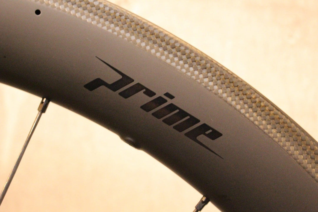 プライム PRIME プリマヴェーラ PRIMAVERA 50 カーボン チューブレスレディ ホイールセット シマノ 11/12S リム幅実測約20mm 【名古屋店】