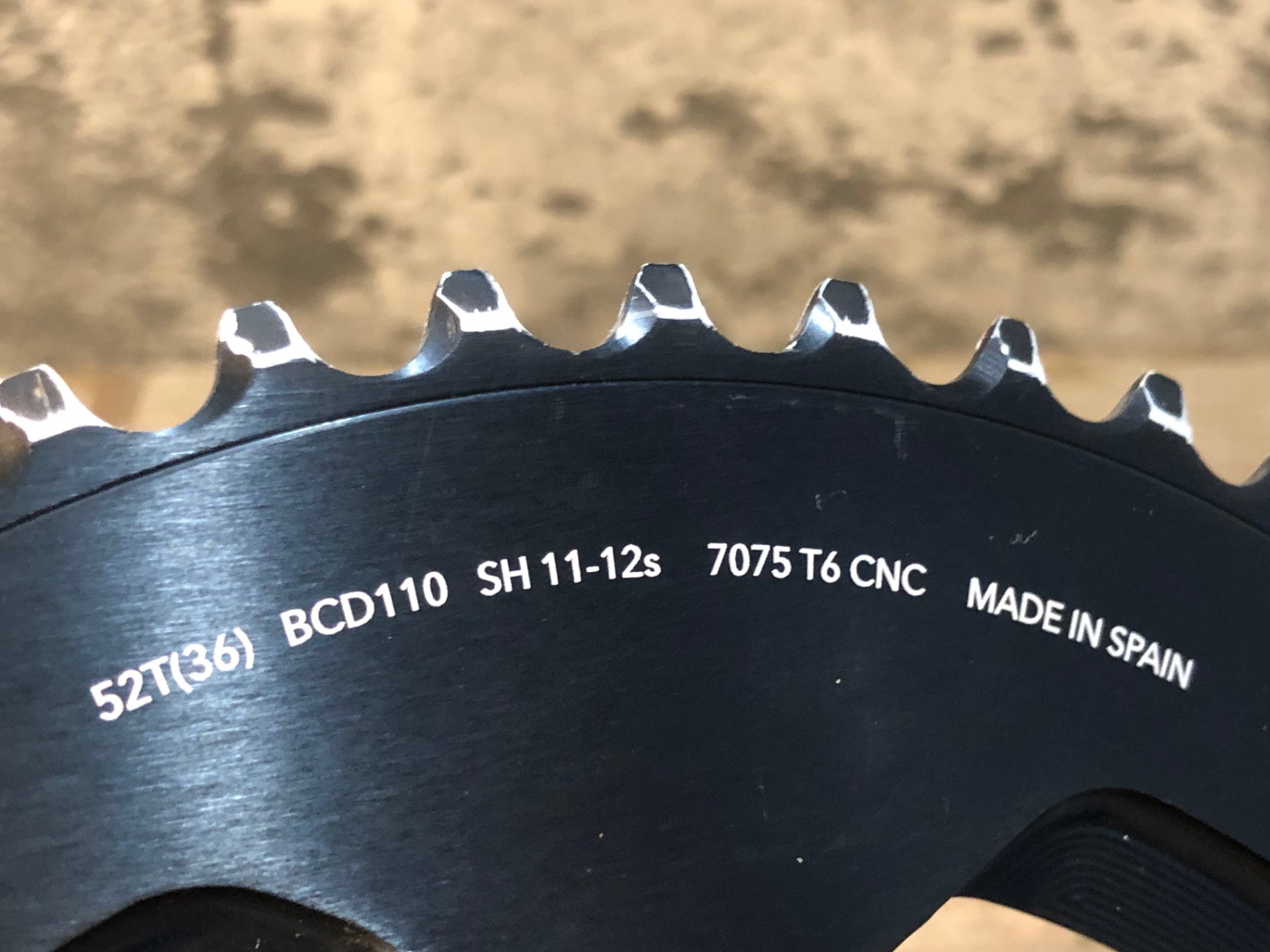 JO823 ローター ROTOR チェーンリング セット 52/36T BCD110 SH11-12s
