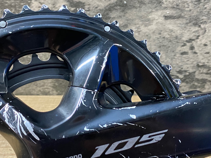 JZ518 シマノ SHIMANO 105 FC-R7100 クランクセット 170mm 50/34T ※傷