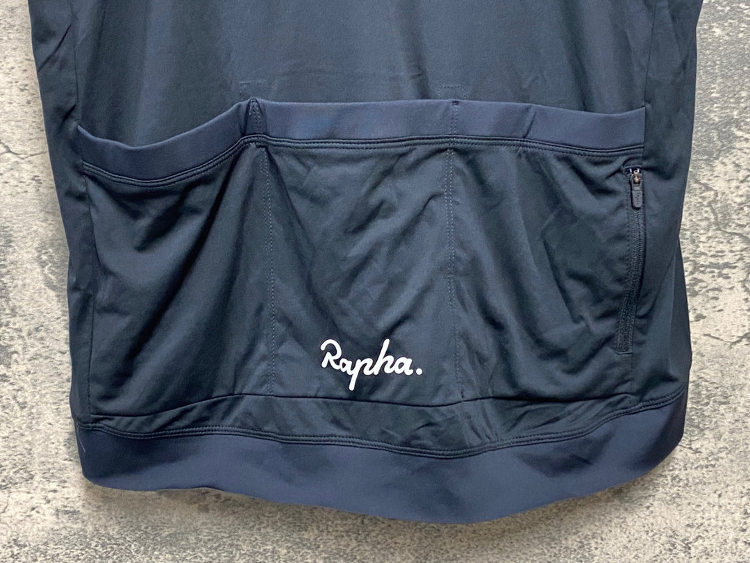 KC666 ラファ Rapha CORE JERSEY 半袖 サイクルジャージ 黒 XXL